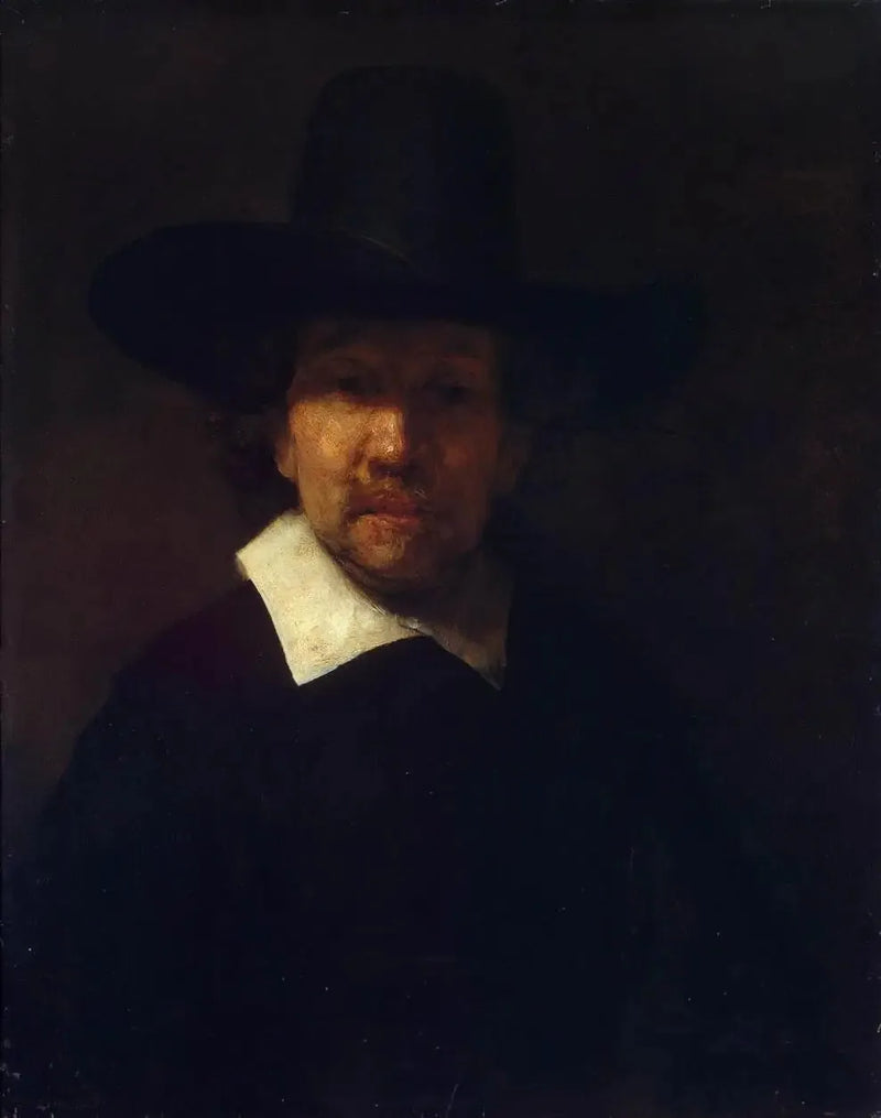 Portræt af Jérémie de Decker - Rembrandt