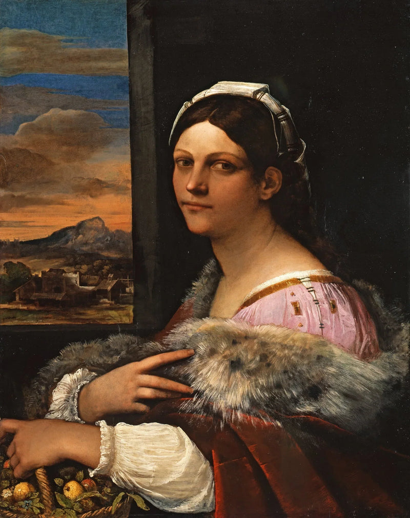 Portræt af ung dame - Sebastiano del Piombo