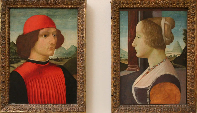 Portræt af ung kvinde - Domenico Ghirlandaio