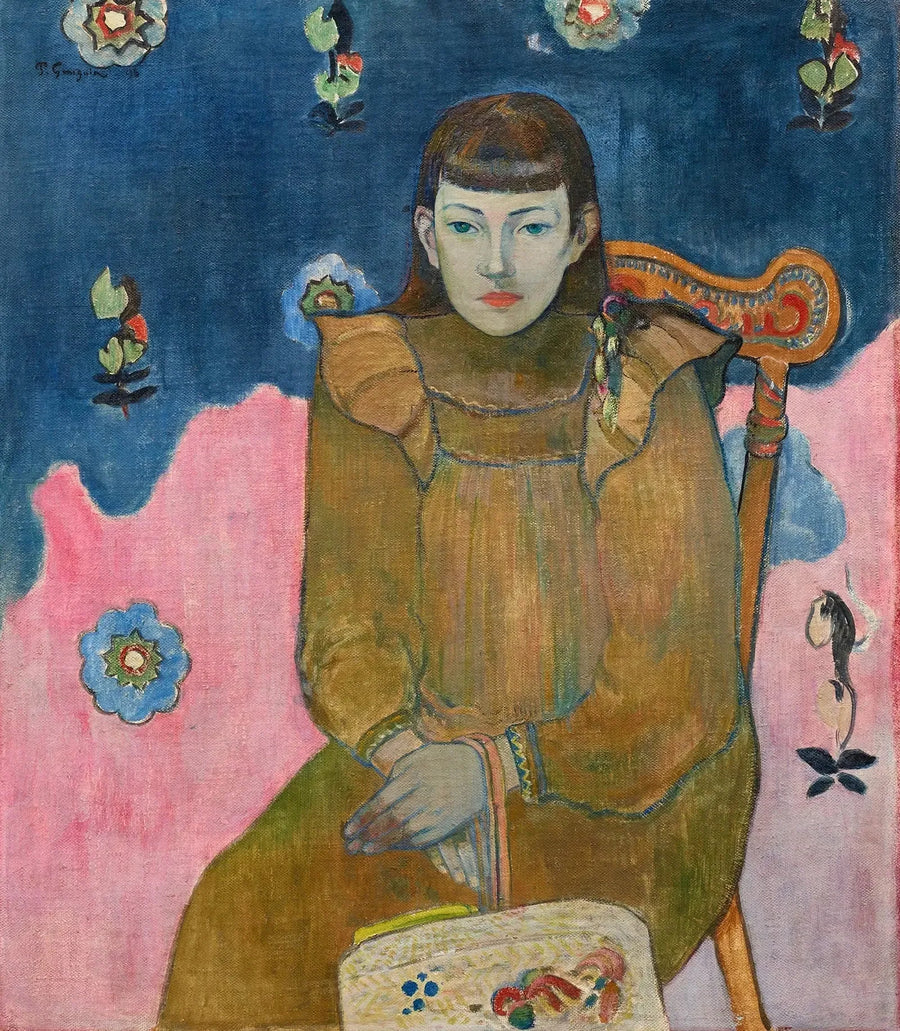 Portræt af ung pige Vaité Goupil - Paul Gauguin