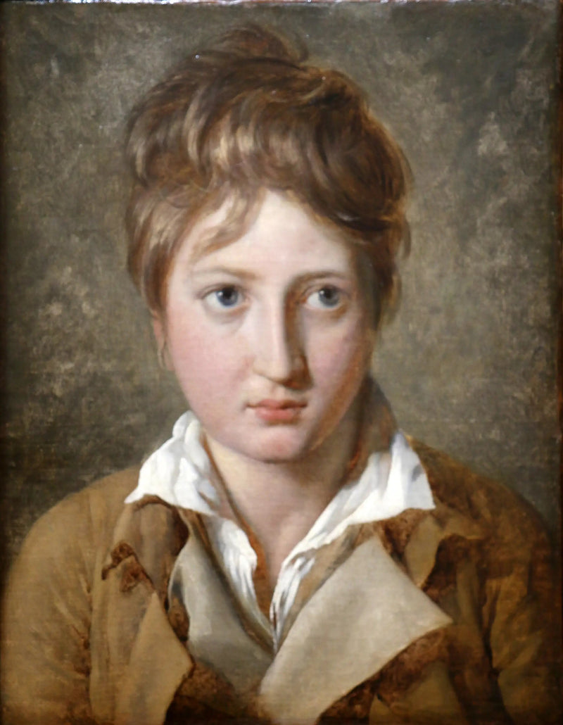 Portræt af ung dreng - Jacques-Louis David