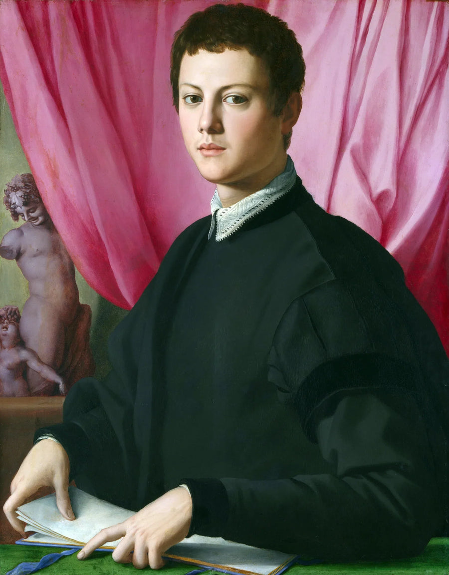 Portræt af en ung mand - Bronzino