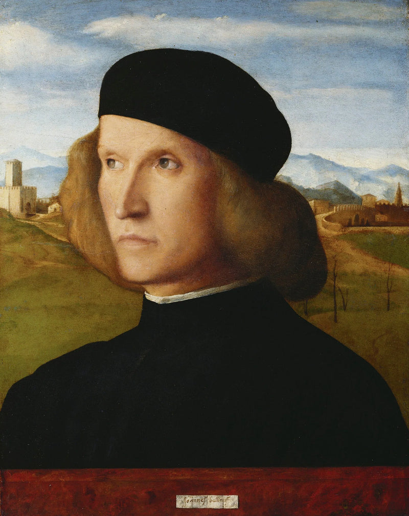 Portræt af en ung mand - Giovanni Bellini