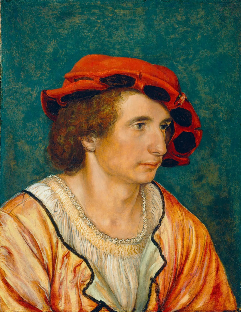 Portræt af en ung mand - Hans Holbein den Yngre
