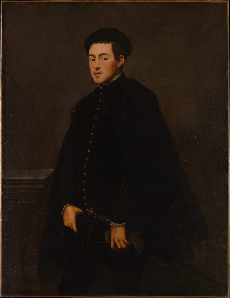 Portræt af en ung mand - Jacopo Tintoretto