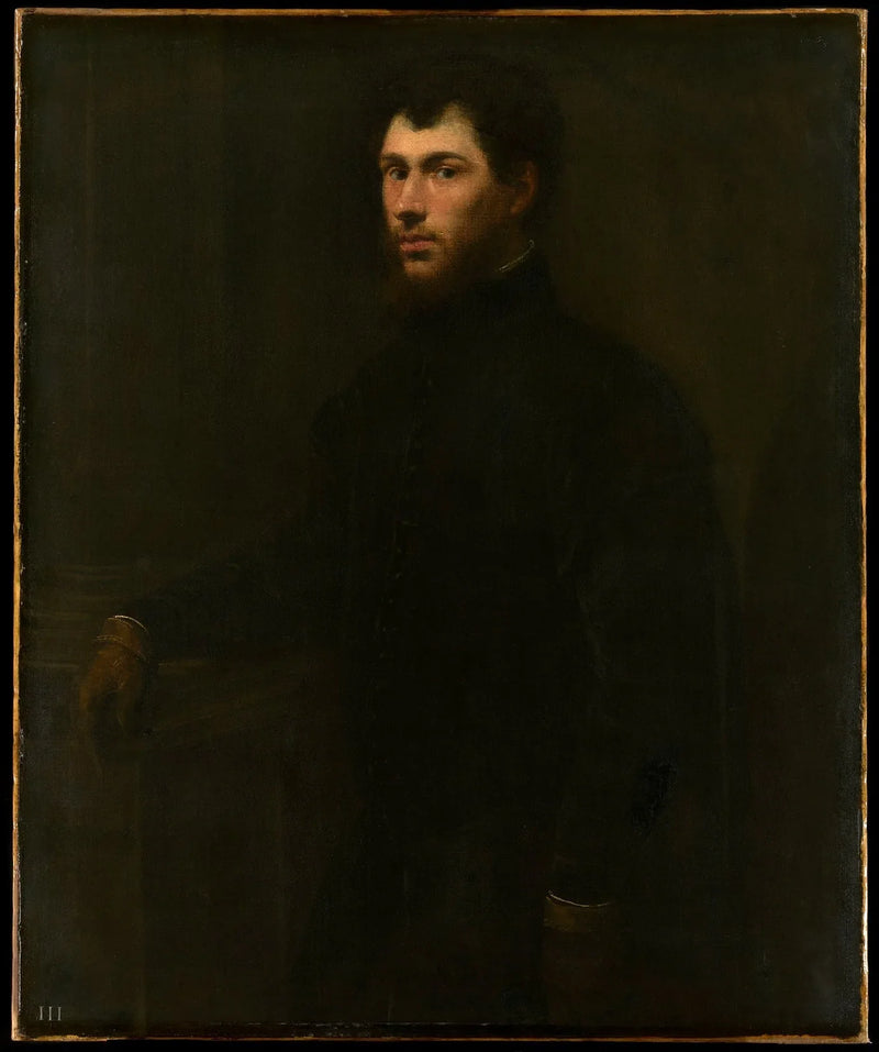 Portræt af en ung mand - Jacopo Tintoretto