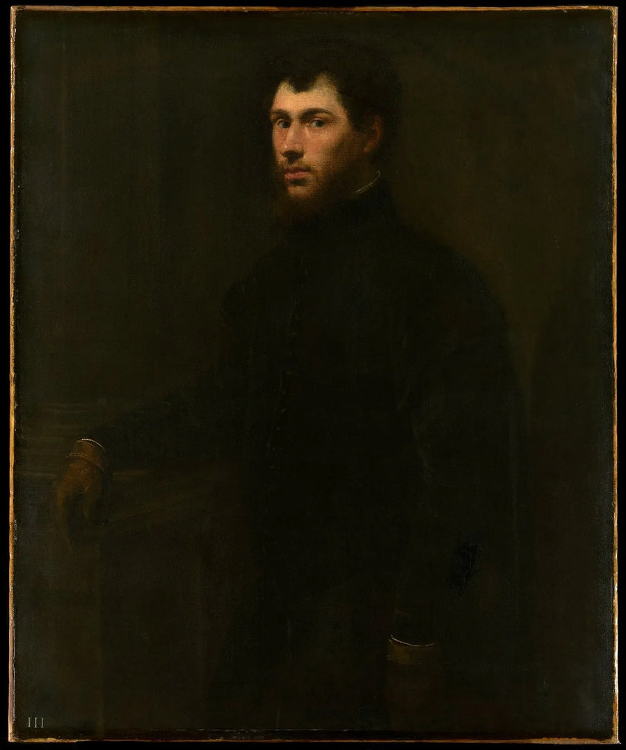 Portræt af en ung mand - Jacopo Tintoretto