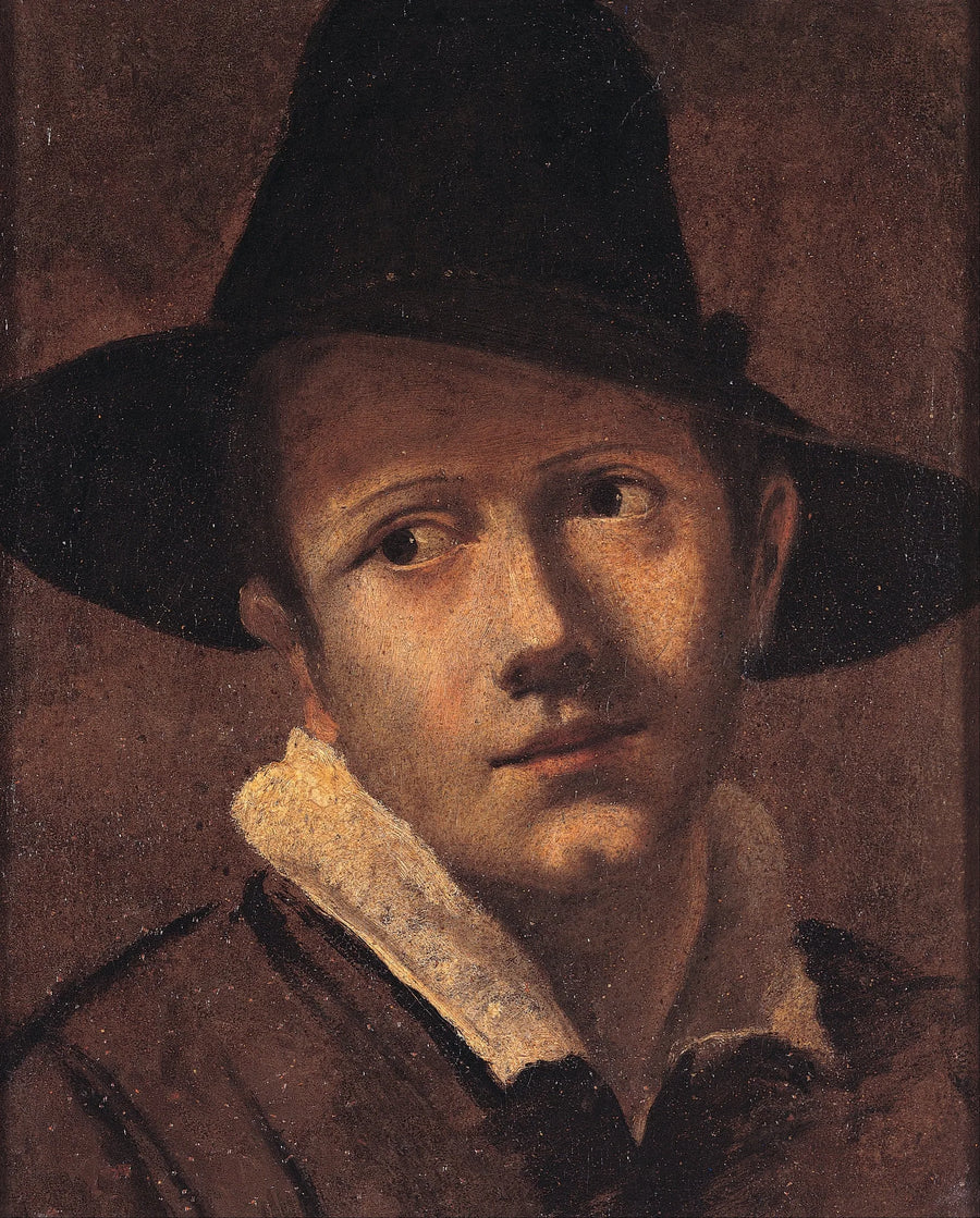 Portræt af en ung mand - Ludovico Carracci