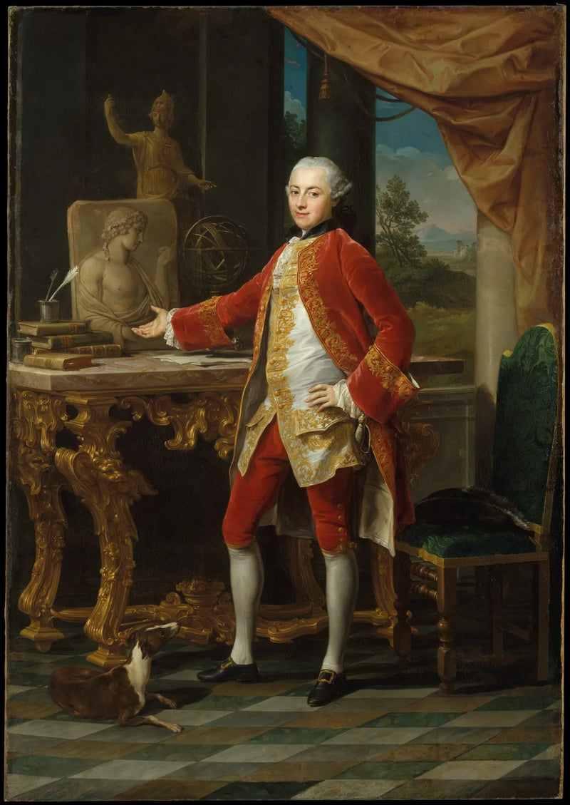 Portræt af ung mand - Pompeo Batoni
