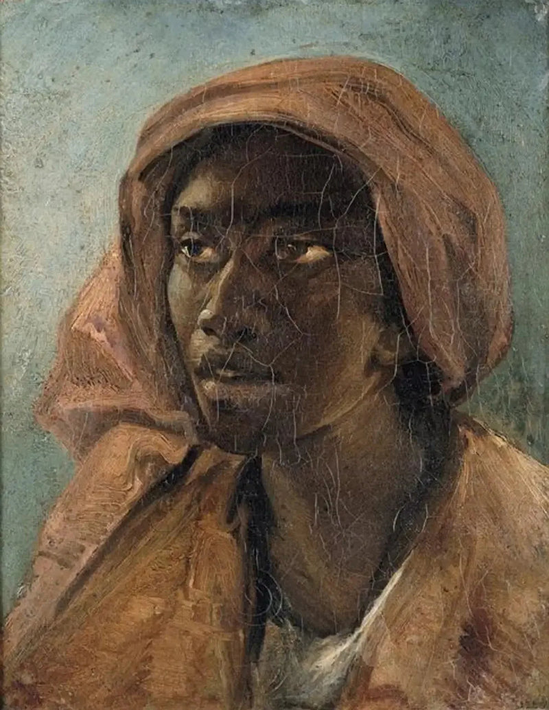 Portræt af ung métisse - Théodore Géricault