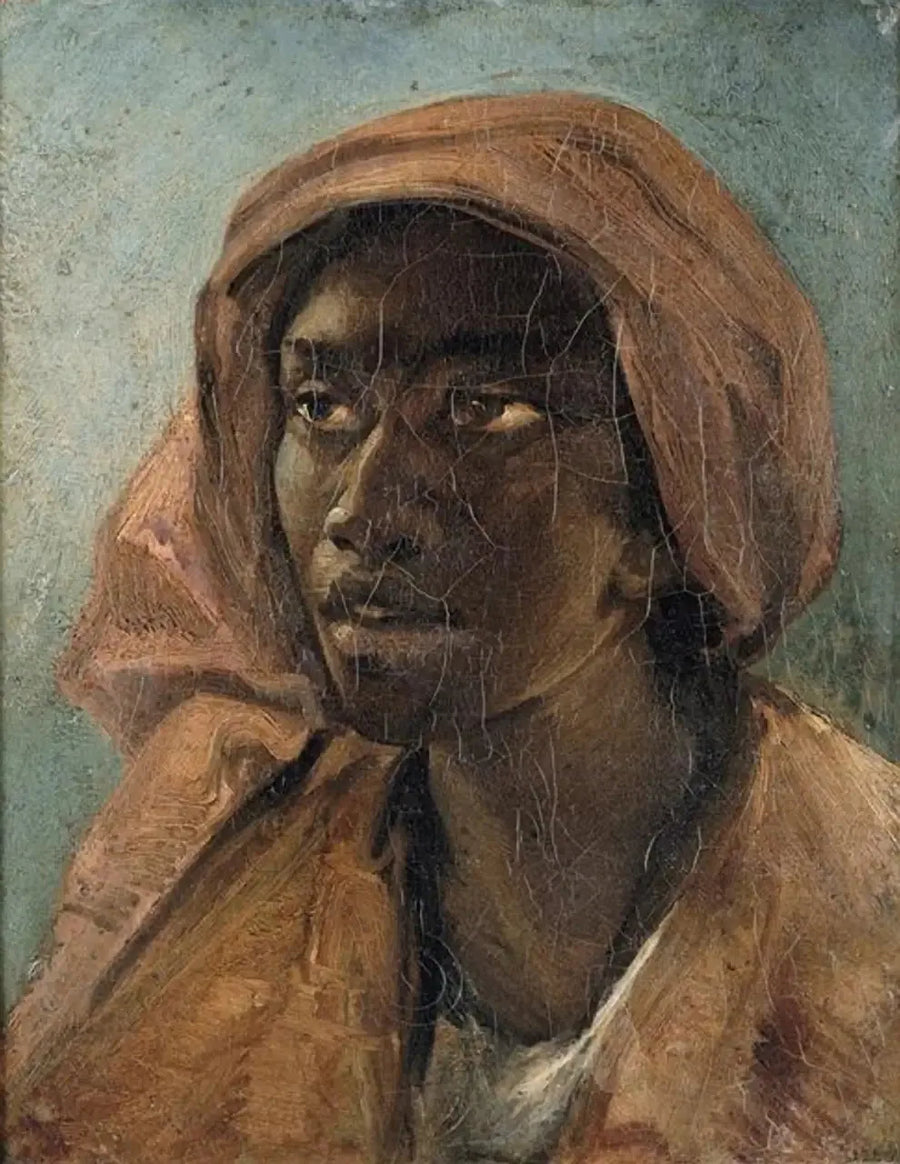 Portræt af ung métisse - Théodore Géricault