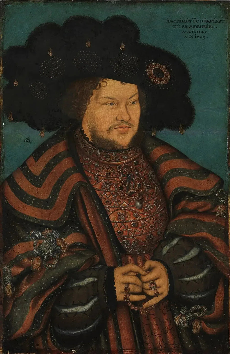 Portræt af Joachim I. Nestor, kurfyrste af Brandenburg - Lucas Cranach den Ældre