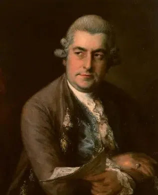 Portræt af Johann Christian Bach (1735-1782) - Thomas Gainsborough