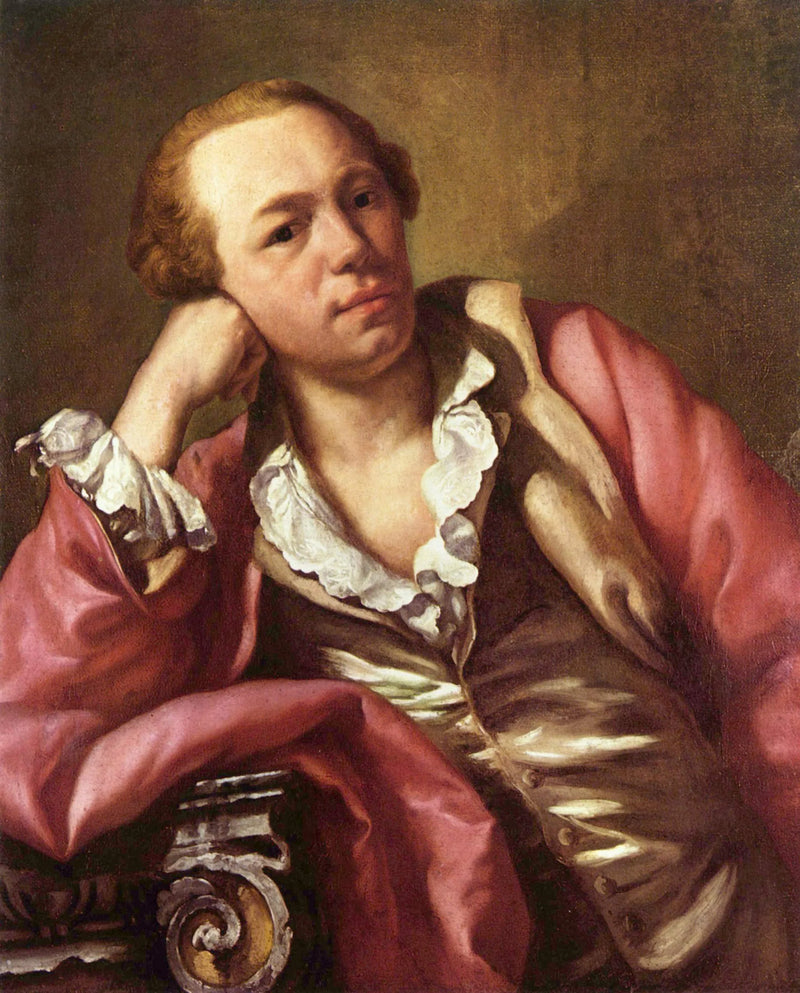 Portræt af Johann Dietrich Heumann (1724-1774) - Anton Raphael Mengs