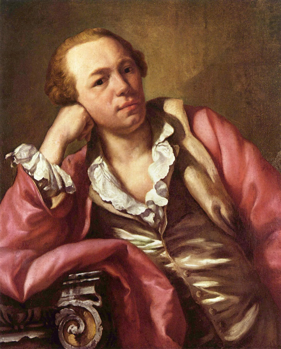 Portræt af Johann Dietrich Heumann (1724-1774) - Anton Raphael Mengs