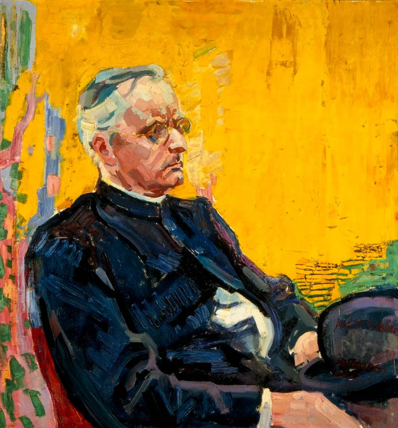 Portræt af Johann Heinrich Schr��rs (1852-1928) - Jan Toorop