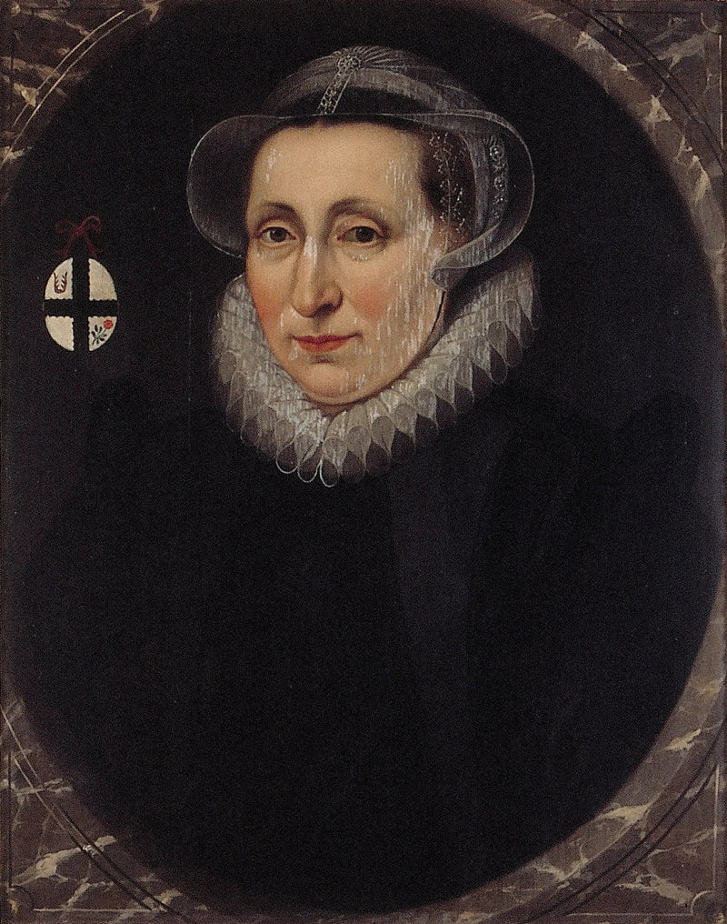 Johanna Racket-portræt (1547-1600) - Frans Pourbus den Yngre