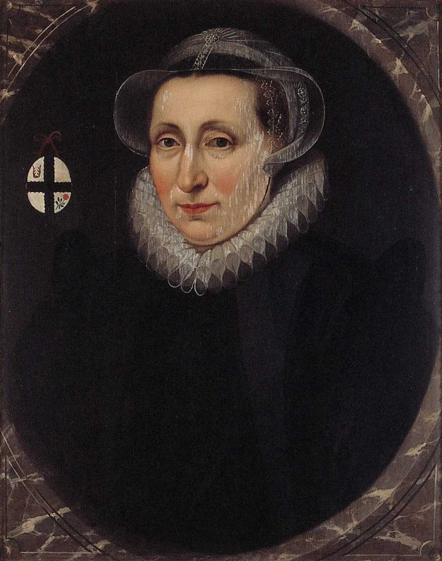 Johanna Racket-portræt (1547-1600) - Frans Pourbus den Yngre