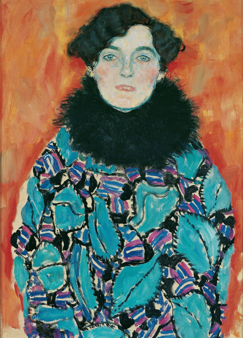 Portræt af Johanna Staude - Gustav Klimt