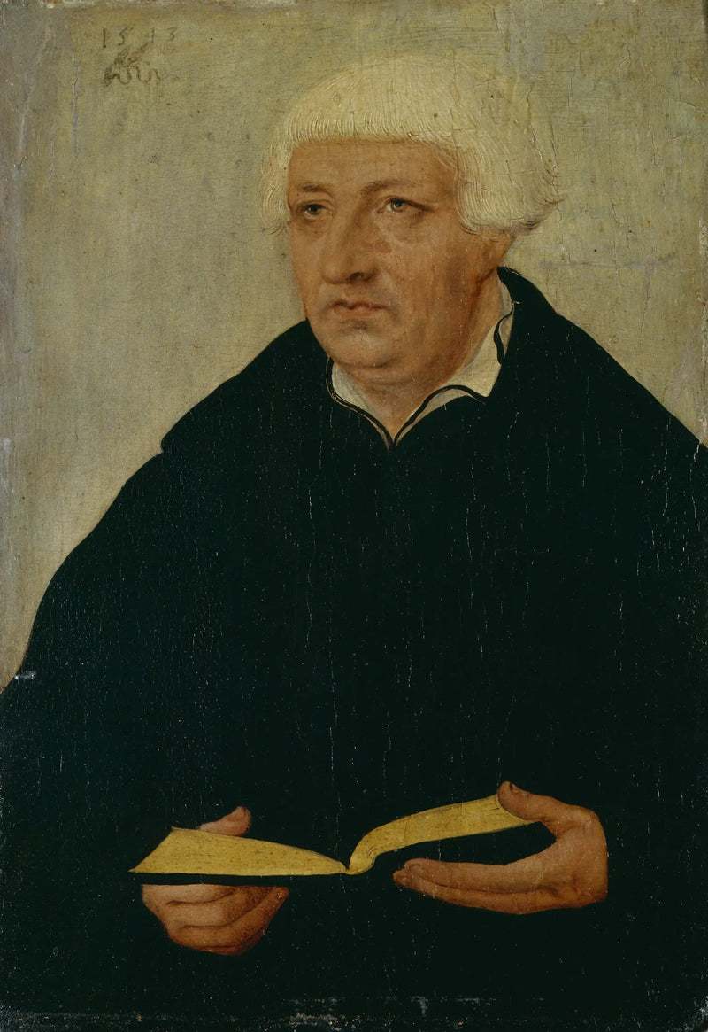 Portræt af Johannes Bugenhagen - Lucas Cranach den Ældre