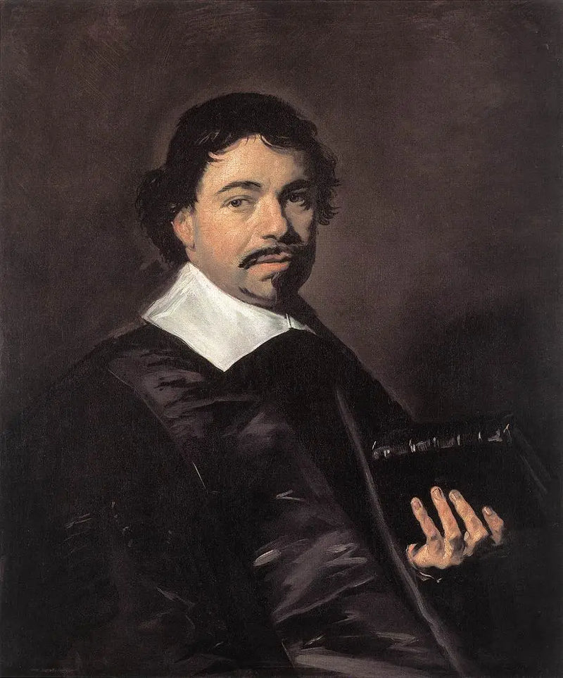 Johannes Hoornbeeck (1617-1666) portræt - Frans Hals