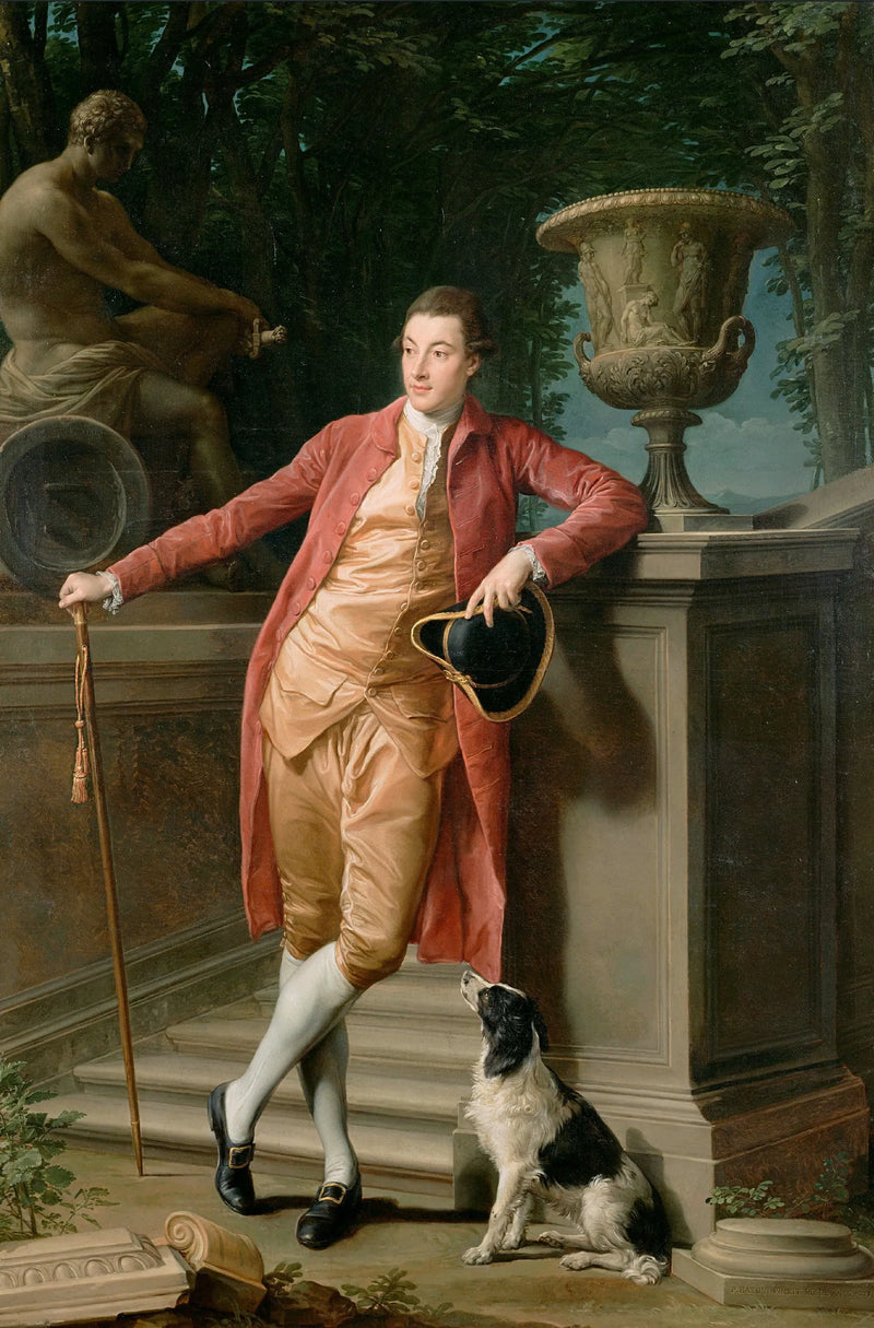 Portræt af John Talbot, senere 1. greve af Talbot - Pompeo Batoni