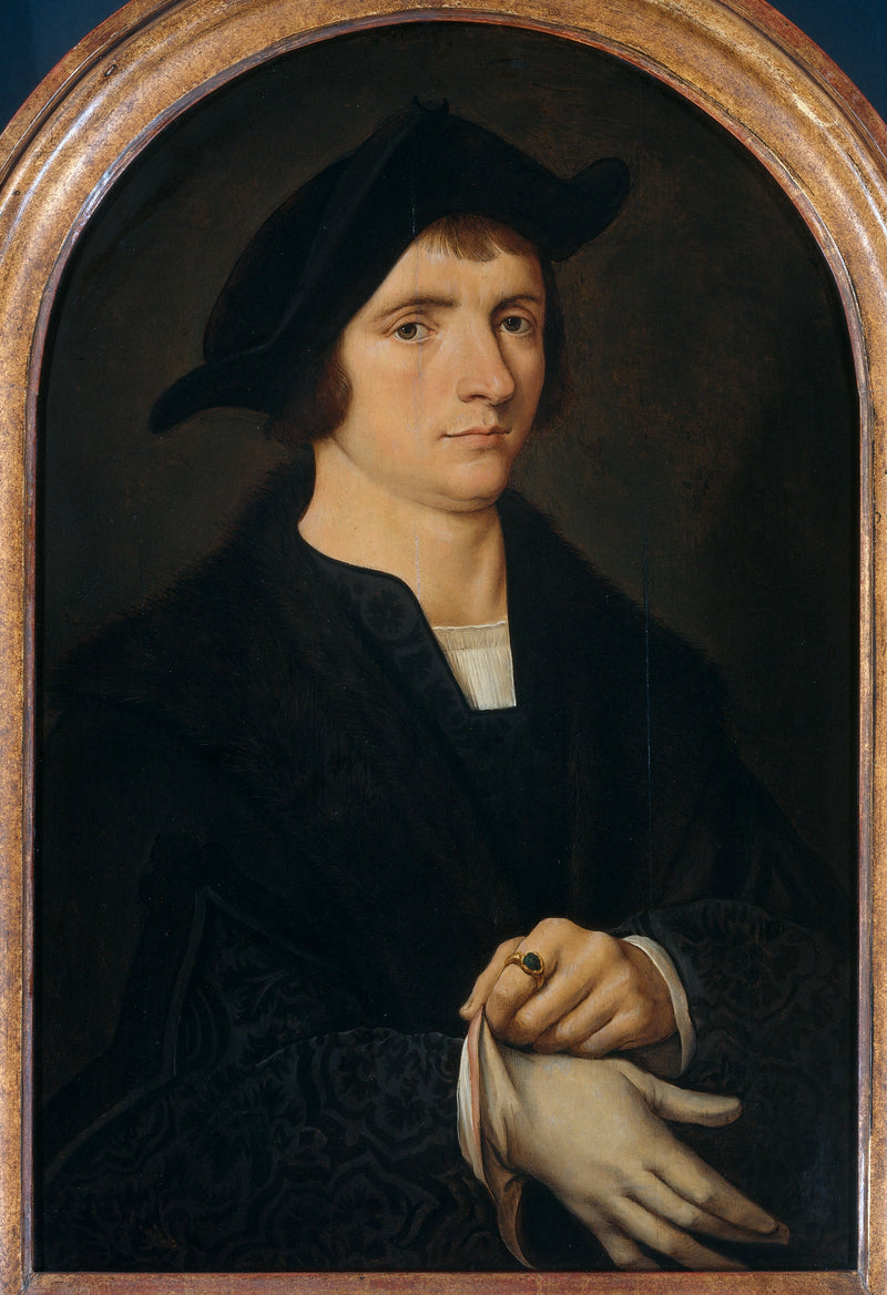 Portræt af Joris Vézeleer - Joos van Cleve