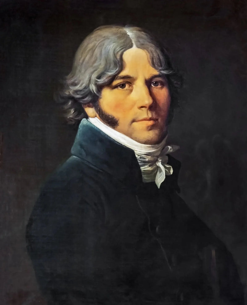 Portræt af Joseph Ingres, far til kunstneren - Jean-Auguste-Dominique Ingres