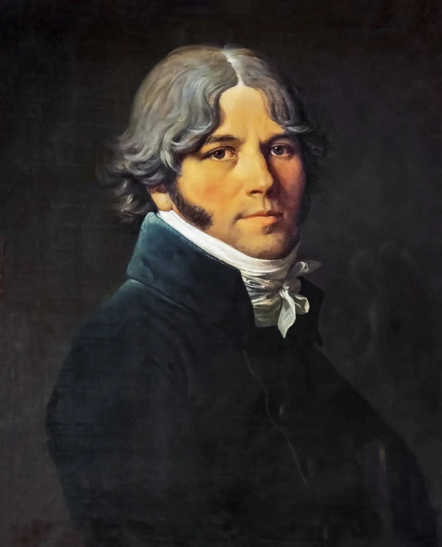 Portræt af Joseph Ingres, far til kunstneren - Jean-Auguste-Dominique Ingres