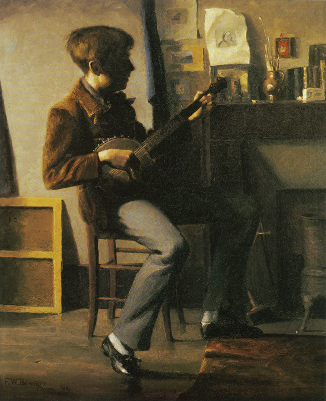 Portræt af Joseph Lindon Smith - Frank Weston Benson