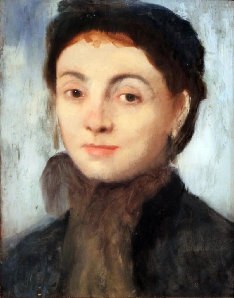 Portræt af Joséphine Gaujelin - Edgar Degas