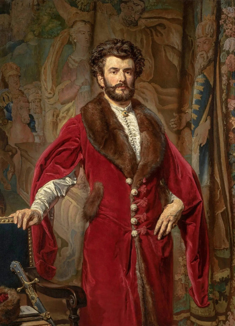 Portræt af Józef Ciechoński - Jan Matejko