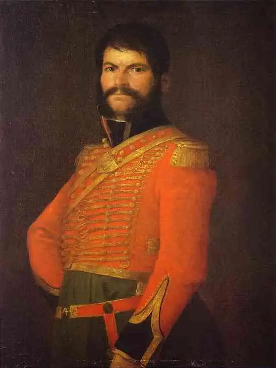 Portræt af Juan Martin Diez, l'Empecinado - Francisco de Goya