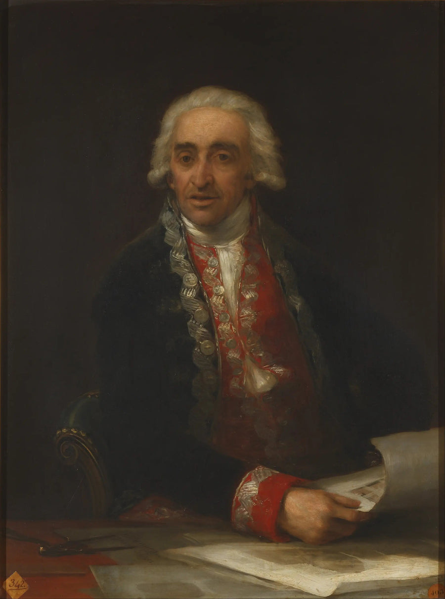 Portræt af Juan de Villanueva - Francisco de Goya