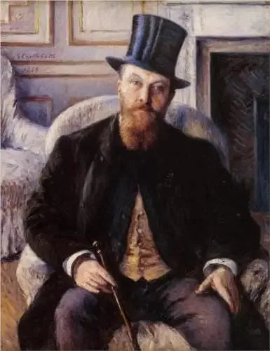 Portræt af Jules Dubois - Gustave Caillebotte