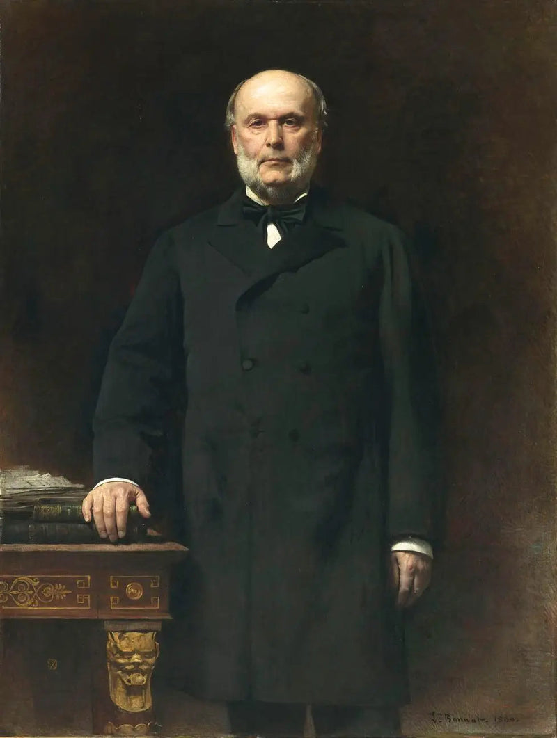 Jules Grévy (1807-1891) portræt - Léon Bonnat