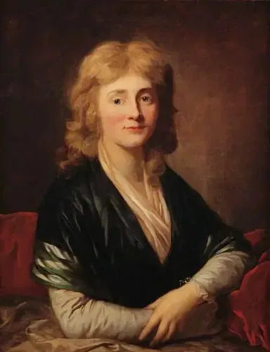 Portrait af Juliane Wilhelmine Sophie von Sivers - Anton Graff
