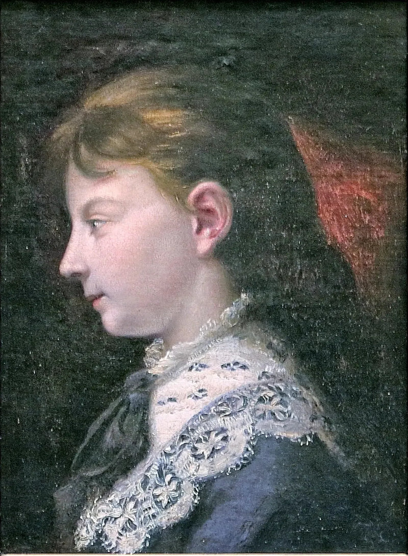 Portræt af Juliette - Gustave Courbet