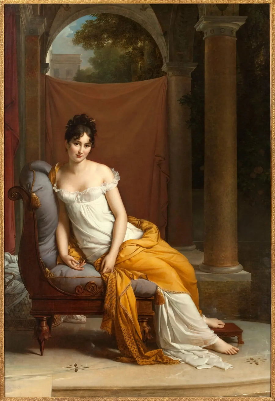 Portræt af Juliette Récamier - François Gérard