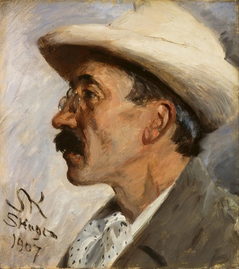 Portrait af Julius Paulsen (1860-1940) - Peder Severin Krøyer