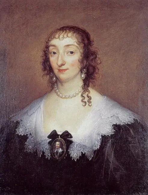 Portrait af Katherine Manners, hertuginde af Buckingham - Antoine van Dyck