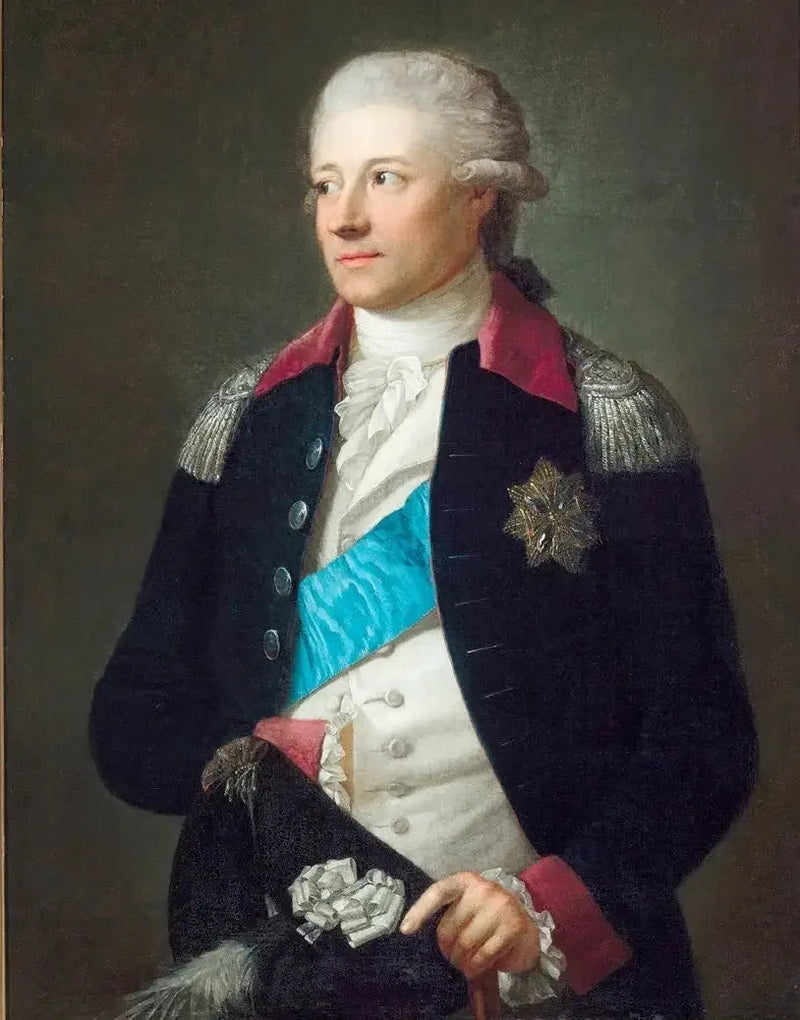 Portræt af Kazimierz Rzewuski - Anton Graff