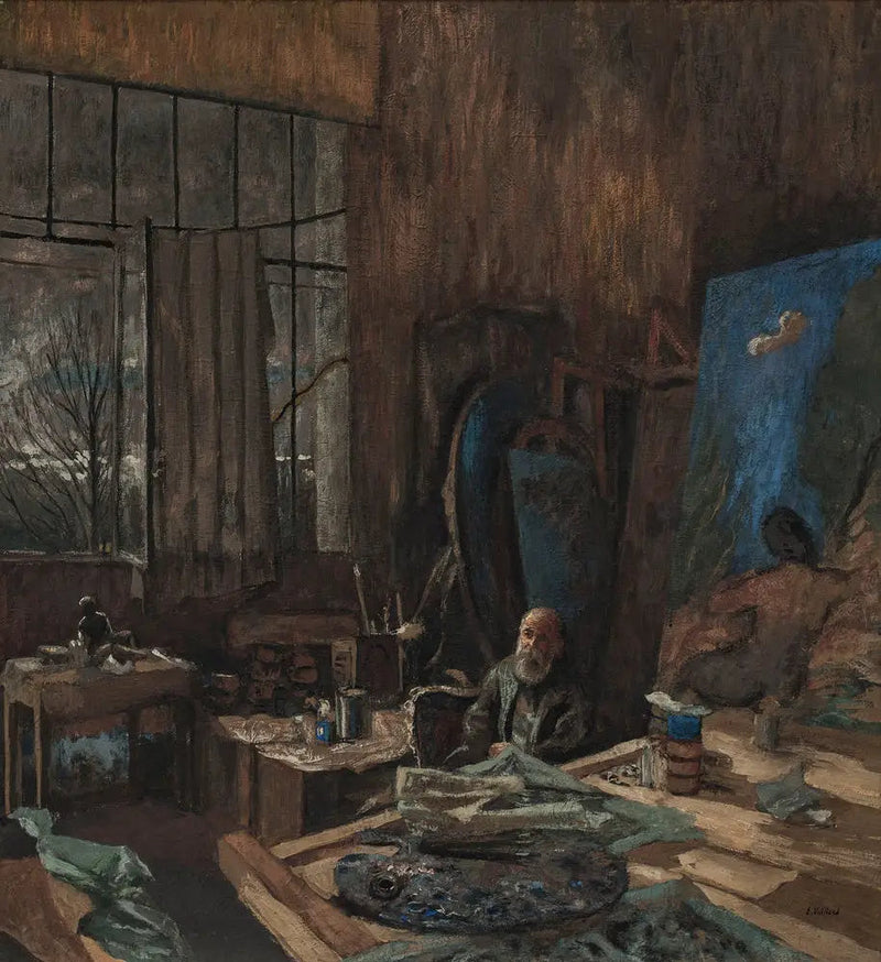 Portrait af Kerr-Xavier Roussel - Édouard Vuillard
