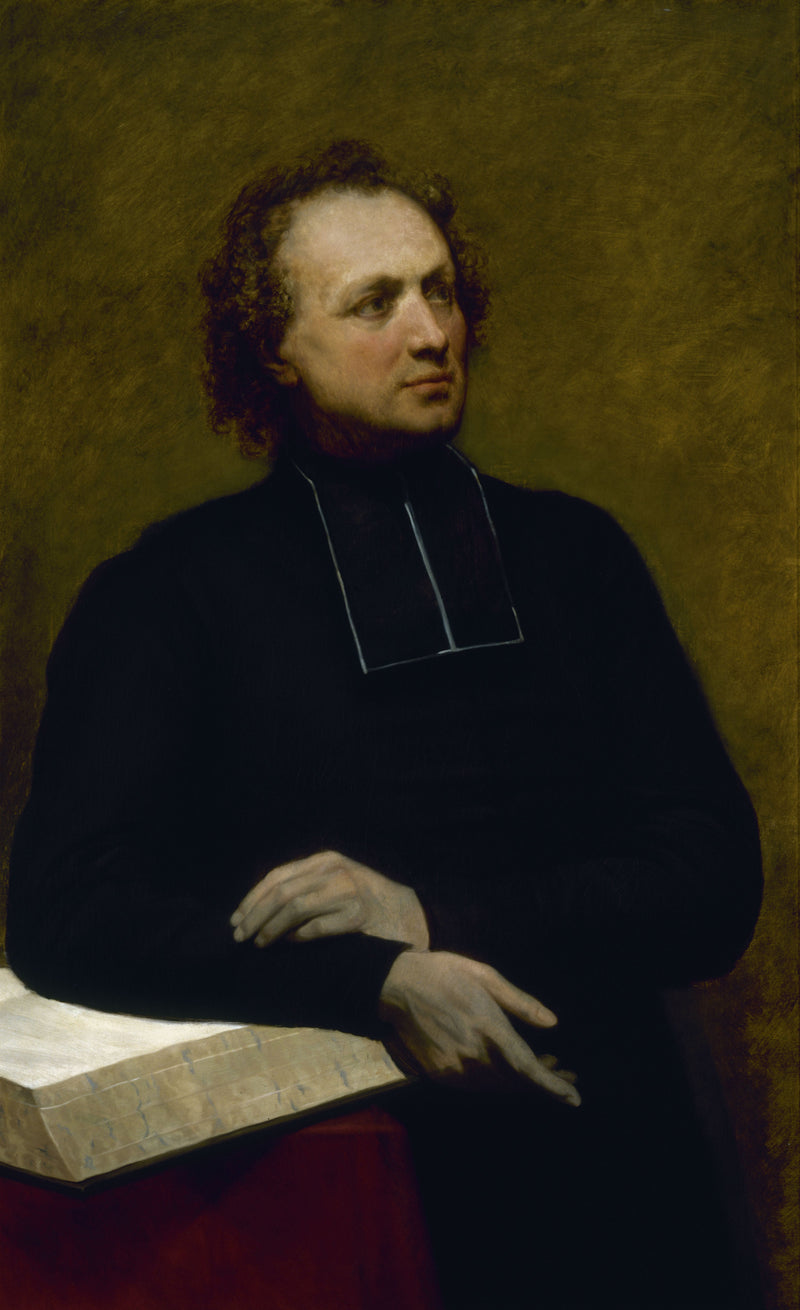 Portræt af abbed Gaspard Deguerry - Ary Scheffer