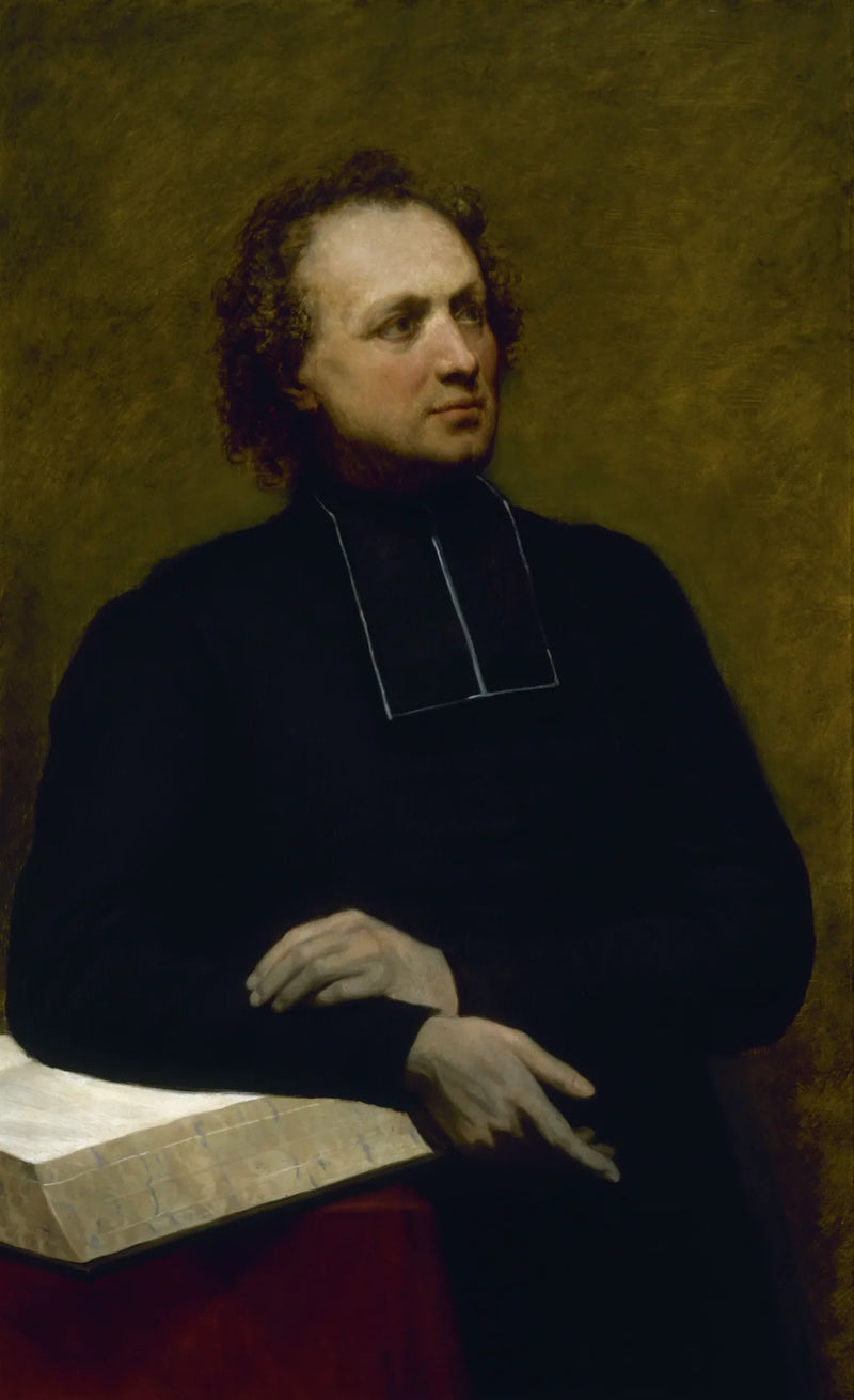 Portræt af abbed Gaspard Deguerry - Ary Scheffer