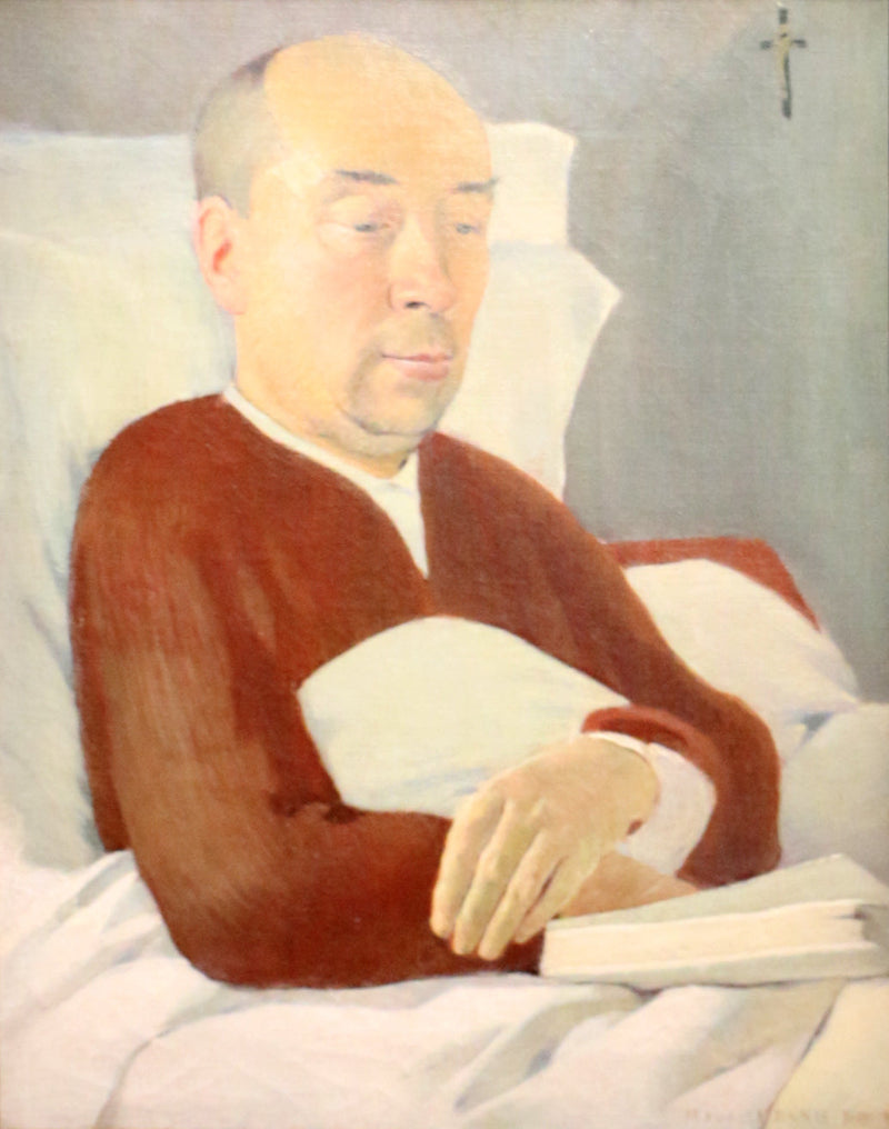 Portræt af abbed Vallet - Maurice Denis