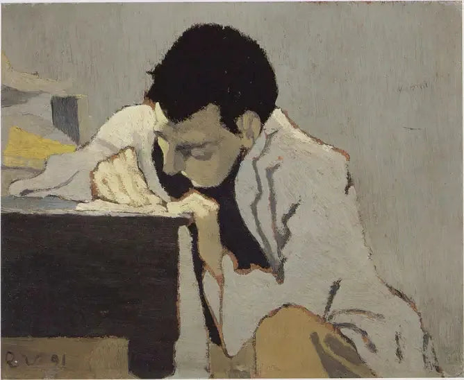 Portræt af skuespilleren Lugné-Poë - Édouard Vuillard