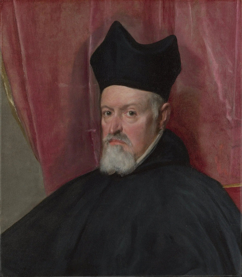 Portræt af  ærkebiskop Fernando de Valdés - Diego Velázquez