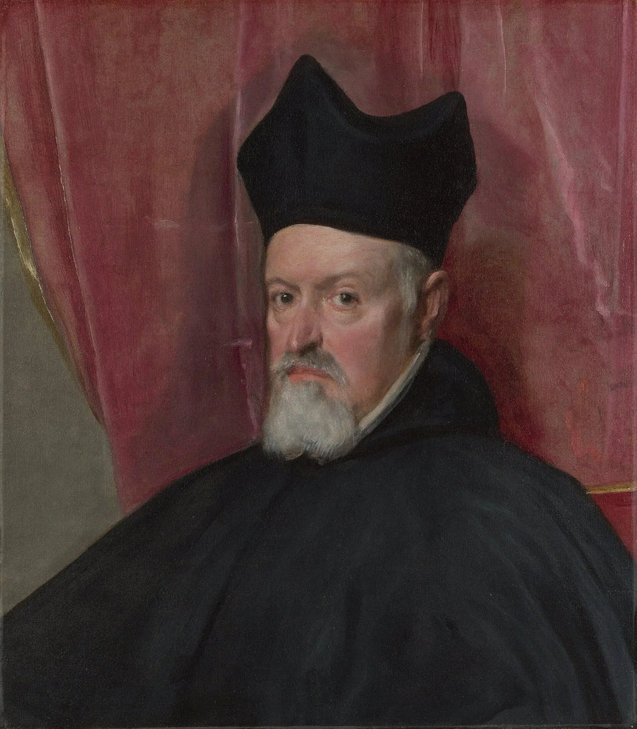 Portræt af  ærkebiskop Fernando de Valdés - Diego Velázquez