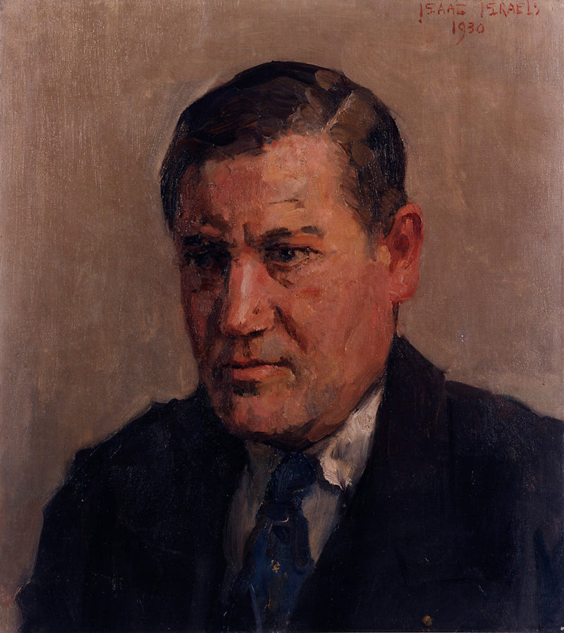 Portræt af arkitekten Jan Wils (1891-1972) - Isaac Israel